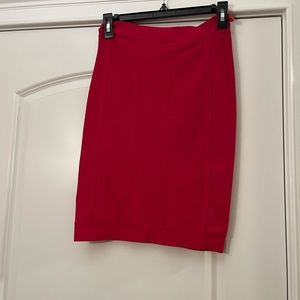 Bcbg pink bandage skirt